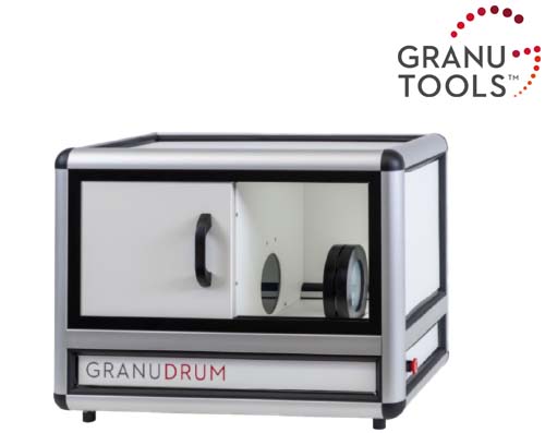 動的安息角測定装置 GRANUDRUM
